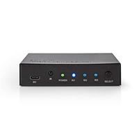 HDMI-Switch | 3-Poorts - 2x HDMI + 1 x USB-C-Ingang | 1x HDMI-Uitgang | 4K2K bij 60FPS/HDCP2.2 - thumbnail