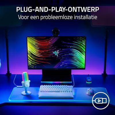 Razer Seiren V3 Chroma Microfoon Wit Razer Seiren V3 Chroma Microfoon Wit