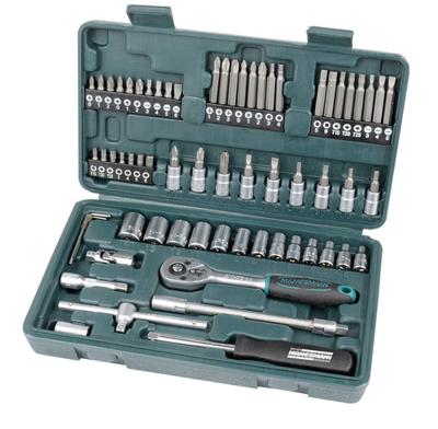 Brüder Mannesmann Doppendoos 1/4" (65 delig)