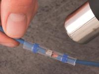 Quadrios 22C462 Stootverbinder Met krimpkous 0.5 mm² 1.0 mm² Volledig geïsoleerd Rood 1 set(s) - thumbnail