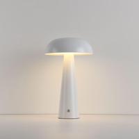 LED Tafellamp Oryllo bianco - 2,5W - Wit - Mushroomlamp - Paddenstoel - IP20 voor binnen - Met geïntegreerde dimmer - Oplaadbaar - thumbnail