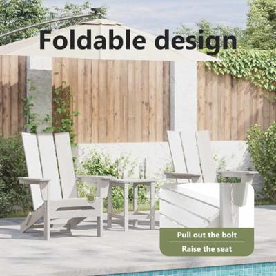 Tuinstoel 2 pcs Wit 80.5 x 74.5 x 92 cm Polyetheen