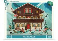 New York Puzzle Company Legpuzzel Mountain Moguls - 1000 stukjes - thumbnail