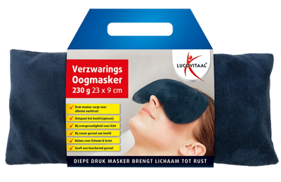 Lucovitaal Verzwaringsoogmasker 230 Gram Lucovitaal Verzwaringsoogmasker 230 Gram