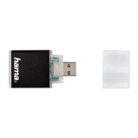 Hama USB-3.0-UHS-II-kaartlezer SD Alu Antraciet - thumbnail