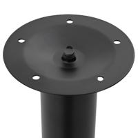 Tafelpoten telescopisch 710-1100 mm zwart 2 st - thumbnail