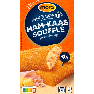 Mora Oven & Airfryer HamKaassouffles 4 x 70 g bij Jumbo