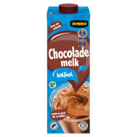 Jumbo Chocolademelk Halfvol 1 L - thumbnail