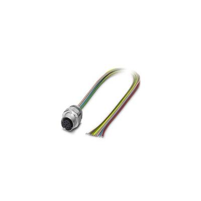 Phoenix Contact 1523489 Sensor/actuator inbouwconnector M12 Aantal polen (sensoren): 8 Bus, inbouw 0.50 m 1 stuk(s)