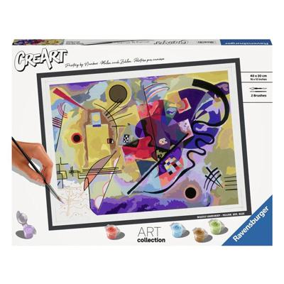 Ravensburger Creart schilderen op nummer - yello kandinsky