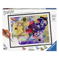 Ravensburger Creart schilderen op nummer - yello kandinsky - thumbnail