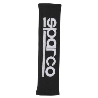 Sparco Set Gordelhoezen - Geborduurd logo - Zwart