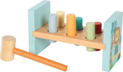 Small Foot - houten hamerbank jungle friends fsc Small Foot - houten hamerbank jungle friends fsc