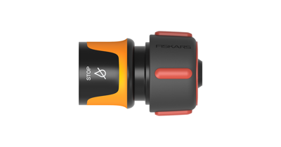 Fiskars Slangkoppeling, 19 mm (3/4'') STOP - 1027081 Fiskars Slangkoppeling, 19 mm (3/4'') STOP - 1027081