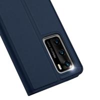 Dux Ducis pro serie - slim wallet hoes - Huawei P40 - Blauw - thumbnail