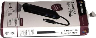 ICY BOX-HUB1426-USB hub 4 poorten USB C