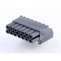 Molex 447641401 Male header, inbouw (standaard) Totaal aantal polen: 14 Inhoud: 1 stuk(s) Tray - thumbnail