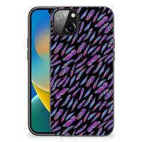 iPhone 14 Plus Back Case Feathers Color - thumbnail