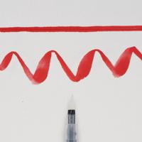 Sakura koi water brush, flat, maat m, lang reservoir - thumbnail