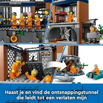 LEGO city 60419 politiegevangeniseiland - thumbnail