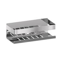 Brauer Doucherek 23 cm - Chroom - thumbnail