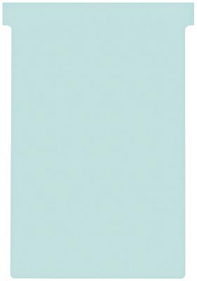 Nobo T-planbordkaarten index 4, ft 180 x 124 mm, lichtblauw
