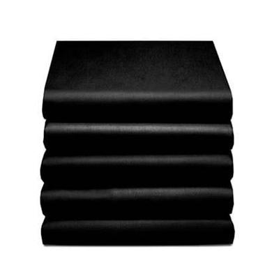 Cinderella hoeslaken basic katoen 90x220 cm black