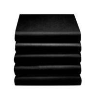 Cinderella hoeslaken basic katoen 90x220 cm black - thumbnail