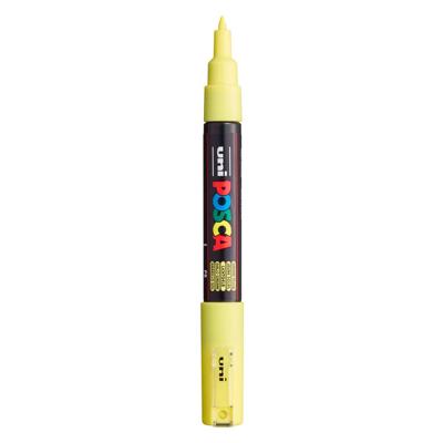 Uni Posca verfmarker 1mc zongeel - conische punt - 1 mm Uni Posca verfmarker 1mc zongeel - conische punt - 1 mm