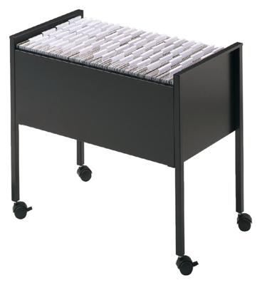 Hangmappentrolley durable economy 80 folio zwart