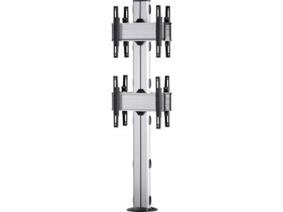 VCM Morgenthaler FIX-(2X1)-D 2x1: back-to-back Videowall standvoet 106,7 cm (42) - 139,7 cm (55) In hoogte verstelbaar, Kantelbaar