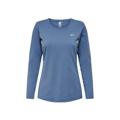 Only Play Clarissa longsleeve Trainingsshirt blauw maat:s