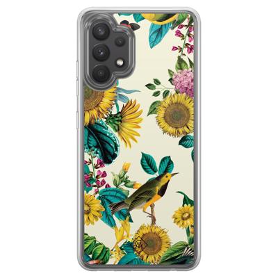 Samsung Galaxy A32 4G hybride hoesje - Sunflowers Samsung Galaxy A32 4G hybride hoesje - Sunflowers