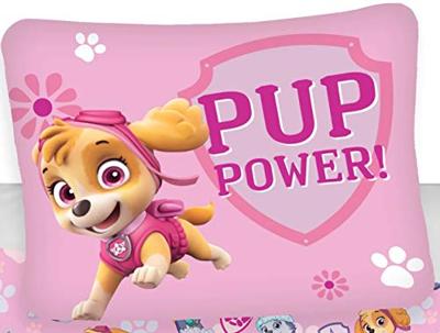 Paw Patrol peuterdekbedovertrek Pup Power 100 x 135 cm Katoen