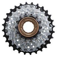Freewheel 6 speed Shimano MF-TZ510 14-28T - Zilver - thumbnail