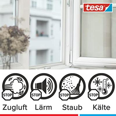 Tesa Venster-/deurtochtstrip | B9mmxH4mmxL6m | bruin | 10 stuks - 05463-00121-00 05463-00121-00