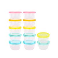 Badabulle Set van 12 voorraadpotjes voor baby's, 250ml - thumbnail