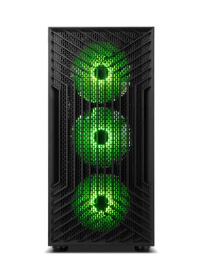 ATX Semi-toren doos Nox-Xtreme NXINFTYEPSILON Zwart - thumbnail