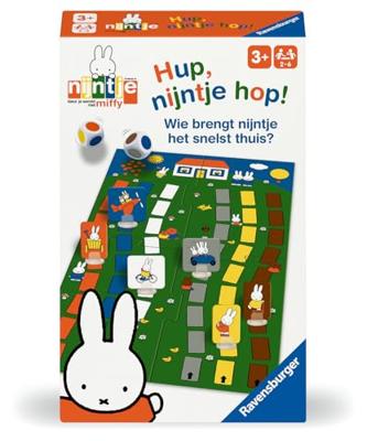 Ravensburger hup nijntje hop dobbelspel Ravensburger hup nijntje hop dobbelspel