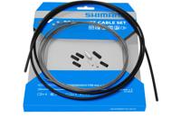 Shimano Versnellingskabelset race rvs - zwart - thumbnail