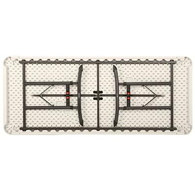 Vouwtafel Lifetime Wit Staal Plastic 183 x 91 x 76 cm Vouwtafel Lifetime Wit Staal Plastic 183 x 91 x 76 cm