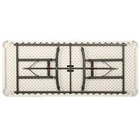 Vouwtafel Lifetime Wit Staal Plastic 183 x 91 x 76 cm - thumbnail