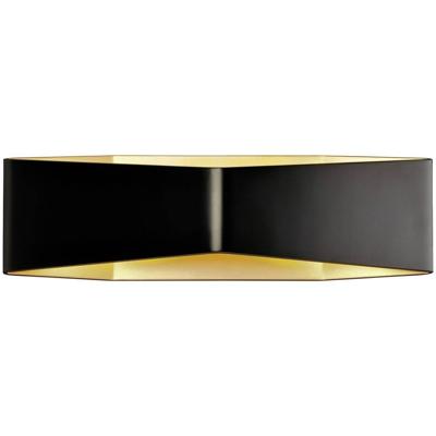 SLV WandlampCariso WL-4 zwart met goud - 151740