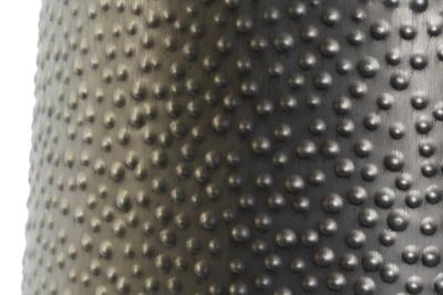 Vaas DKD Home Decor Grijs Gouden Donker grijs Metaal Modern 25 x 25 x 56,5 cm