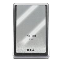Creativ Company Stempelinkt zilver, 9x6cm - thumbnail