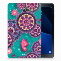 Samsung Galaxy Tab A 10.1 Tablethoes Cirkels en Vlinders - thumbnail