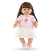 Corolle t-shirt met jurkje kleine ontdekker - 36cm - thumbnail