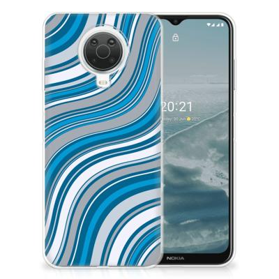Nokia G20 | G10 | TPU bumper | Waves Blue