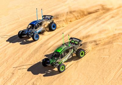 Traxxas Funco Pro Scale Replica Groen Brushless RC auto Elektro Sand Buggy Voorwielaandrijving RTR 2,4 GHz