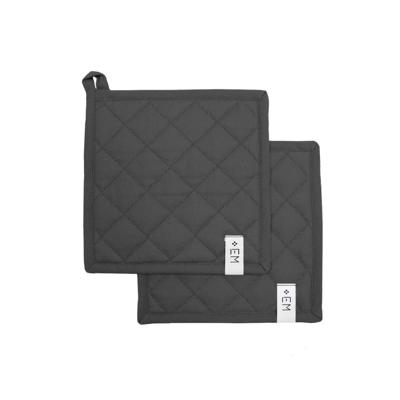 Pannenlap 2x Em Kitchen Off Black